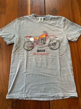 Maico motorcycle adult small tee